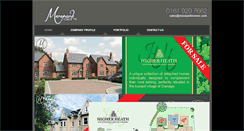 Desktop Screenshot of mereparkhomes.com