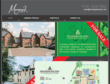 Tablet Screenshot of mereparkhomes.com